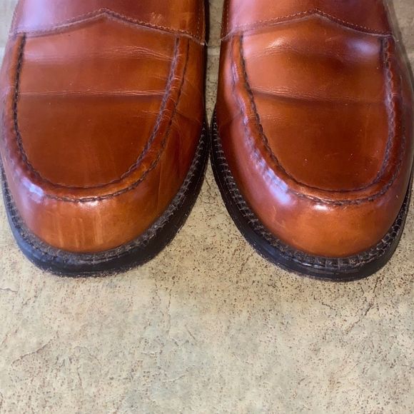 Allen Edmonds Cole Penny Loafers Brown Dress Shoes sz 10.5B main image 11